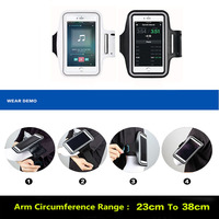 Mobile Phone Bag Case for Running Bracelet Holder for Xiaomi Pocophone F1 Mi  iPhone 12 11 Huawei P30 P20 Samsung Armband Cases 6